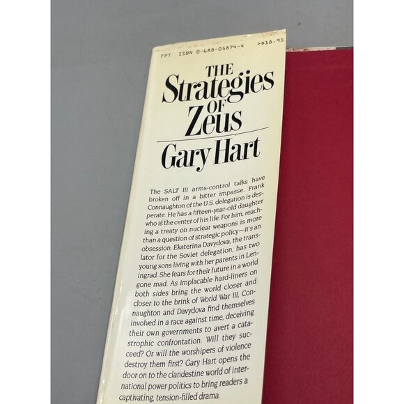 the strategies of zeus hardcover book by gary hart 1987 English 360 READ - Picture 4 of 7
